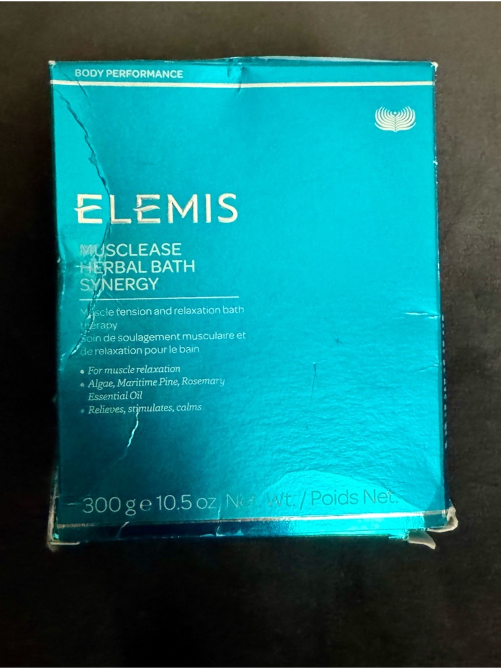 ELEMIS Musclease Herbal Bath Synergy - Teal Box
